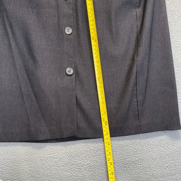 TRIBAL Charcoal Women's Skirt  Buttons,Stretch  Size 16W - Picture 5 of 14